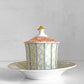 ロイヤルコペンハーゲン ROYAL COPENHAGEN フェアリーテイル Fairytale シュガーポット 金彩 磁器 北欧 デンマーク 廃番 ■