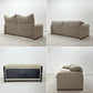 カッシーナイクスシー Cassina ixc. マラルンガ MARALUNGA 675-2PW 2人掛け ワイドソファ ヴィコ・マジストレッティ グレー系 セミプレインファブリック MoMA ●