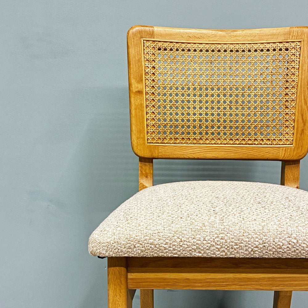 クラッシュゲート CRASHGATE ノットアンティークス Knot Antiques ピケ PIKE ダイニングチェア ベージュ オーク材 定価：￥31,900- A ◎
