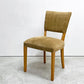 トラックファニチャー TRUCK FURNITURE エスアールチェア SR CHAIR ダイニングチェア ナラ無垢材 コーデュロイ 鋲打ち 定価 ￥90,310- A ●