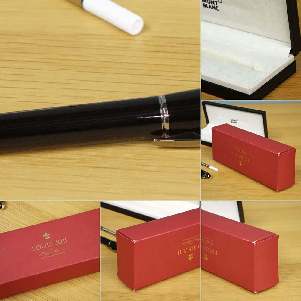 モンブラン MONTBLANC スターウォーカー ミッドナイトブラック ファインライナー ボールペン コニャック「ルイ13世」コラボレーションモデル ◎