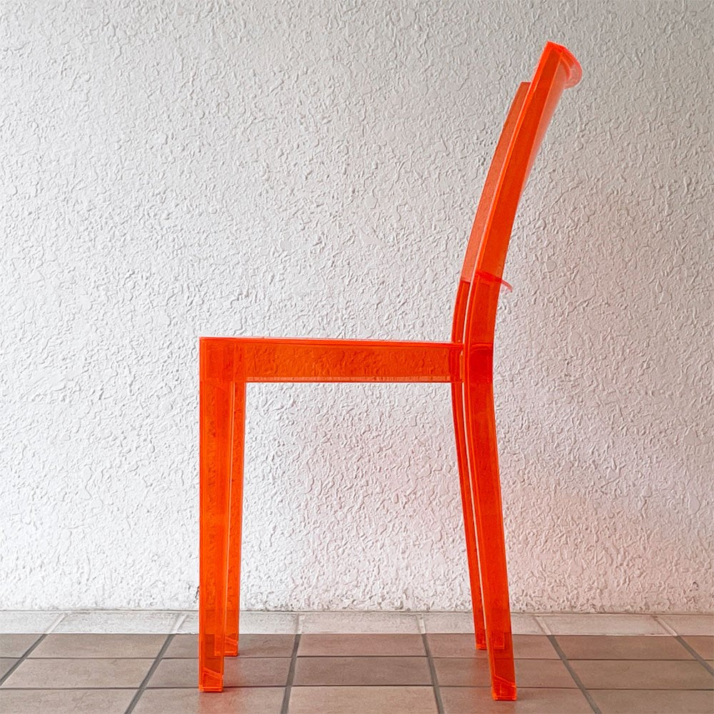 カルテル Kartell ラ マリー La Marie ダイニングチェア スタッキング オレンジ 廃番カラー フィリップ・スタルク B ◇