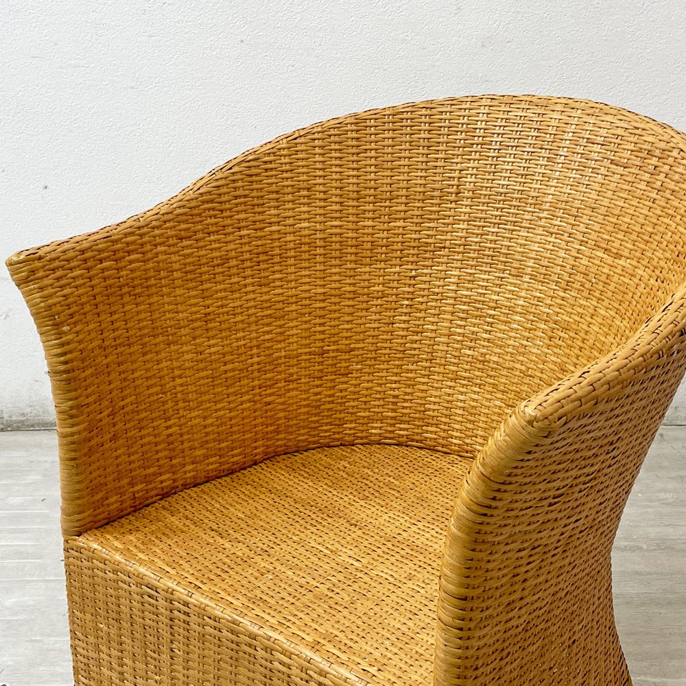 ワイスワイス WISE WISE SE-403-NT ソホノ SOHONO ラウンジチェア ナチュラル ラタン 藤 未使用保管品 参考定価77,000円 ●