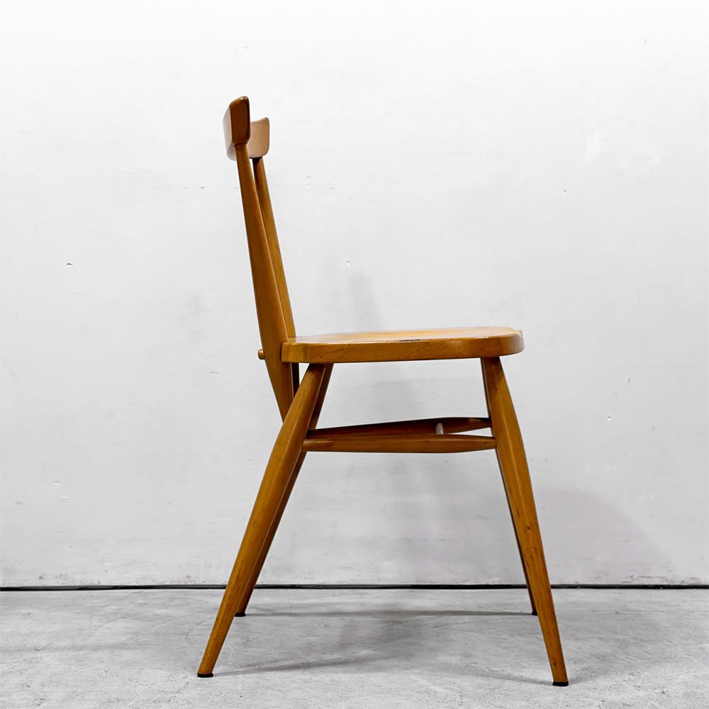 イデー IDEE FORME 1950 スタッキングチェア ダイニングチェア 80's ビンテージ 英国スタイル ●