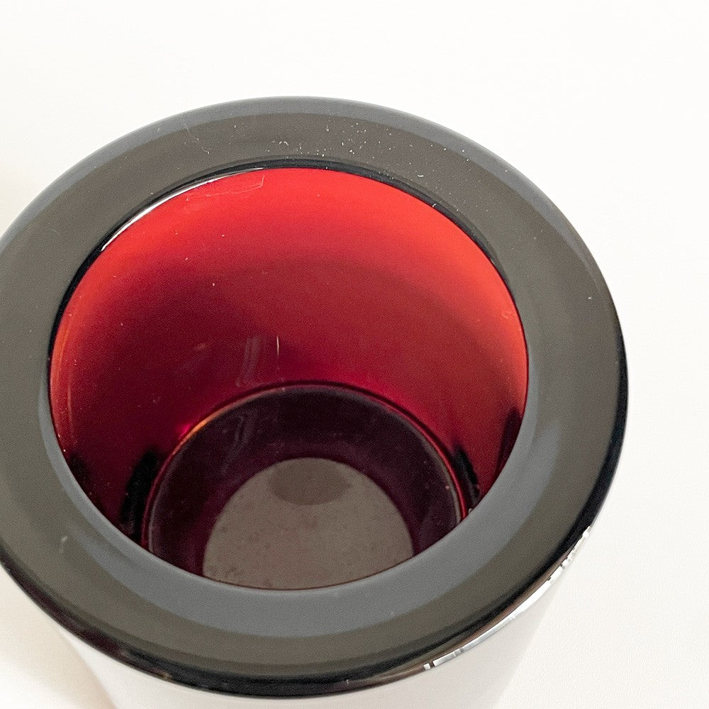 イッタラ iittala マリメッコ marimekko キビ kivi キャンドルホルダー ブラウン 60mm ヘイッキ・オルヴォラ フィンランド 北欧雑貨 ■