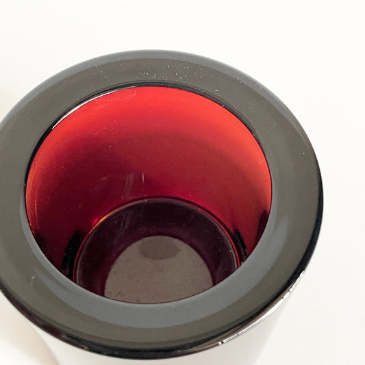 イッタラ iittala マリメッコ marimekko キビ kivi キャンドルホルダー ブラウン 60mm ヘイッキ・オルヴォラ フィンランド 北欧雑貨 ■