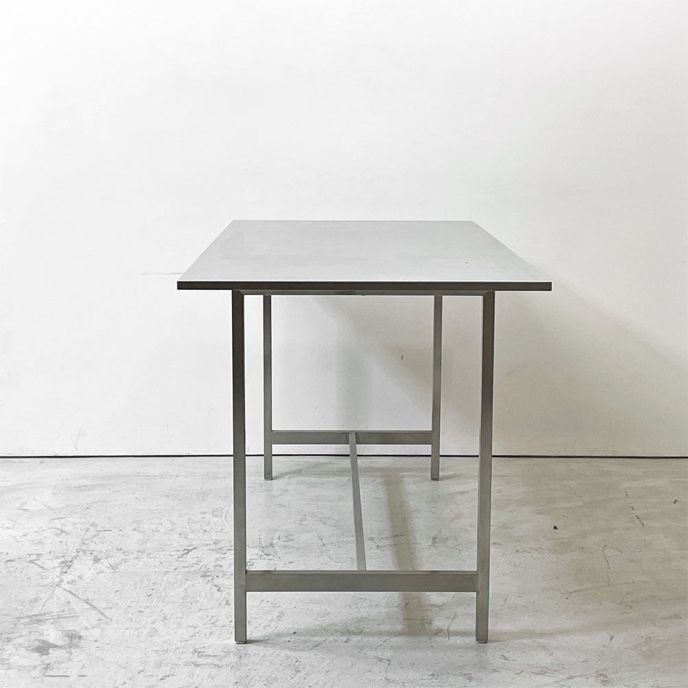 ステンレス ワークテーブル Stainless Steel Work Table 作業台 ワークテーブル デスク シェルフ 店舗什器 調理台 厨房 工業系 ●