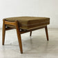 ゲタマ GETAMA GE240 オットマン ビーチ材 ハンス・J・ウェグナー Hans J Wegner スプリングクッション 北欧 デンマークビンテージ ●