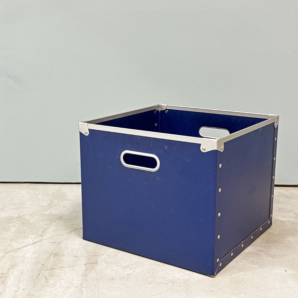 ユーエスエムハラー USMハラー USM Haller モジュラーファニチャー 純正 パスコボックス ブルー W34×W34 A ◎
