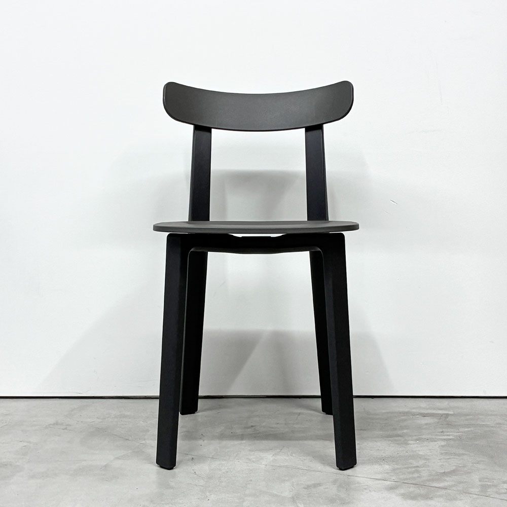 ヴィトラ Vitra オールプラスチック チェア All Plastic Chair APC ジャスパー モリソン Jasper Ｍorrison グラファイトグレー スイス ◎