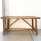 プールアニック Pourannick オールドデッキテーブル old deck table パイン古材×杉古材 ダイニングテーブル ★
