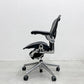 ハーマンミラー Herman Miller アーロンチェア Bサイズ ポスチャーフィット クラシックカーボンメッシュ ポリッシュドアルミベース ビル・スタンフ ＆ ドン・チャドウィック 〓