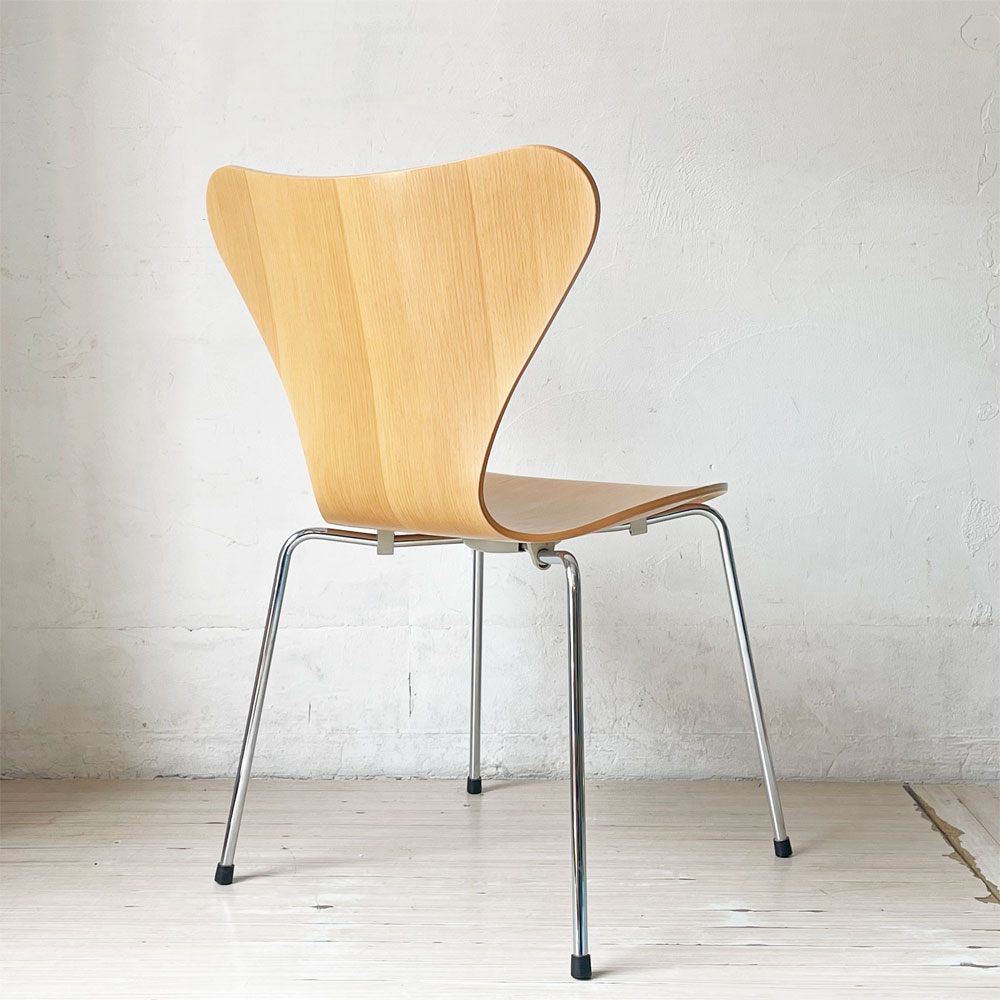 フリッツハンセン Fritz Hansen セブンチェア ダイニングチェア ビーチ材 ナチュラル アルネ・ヤコブセン 北欧家具 定価￥88,880- ★