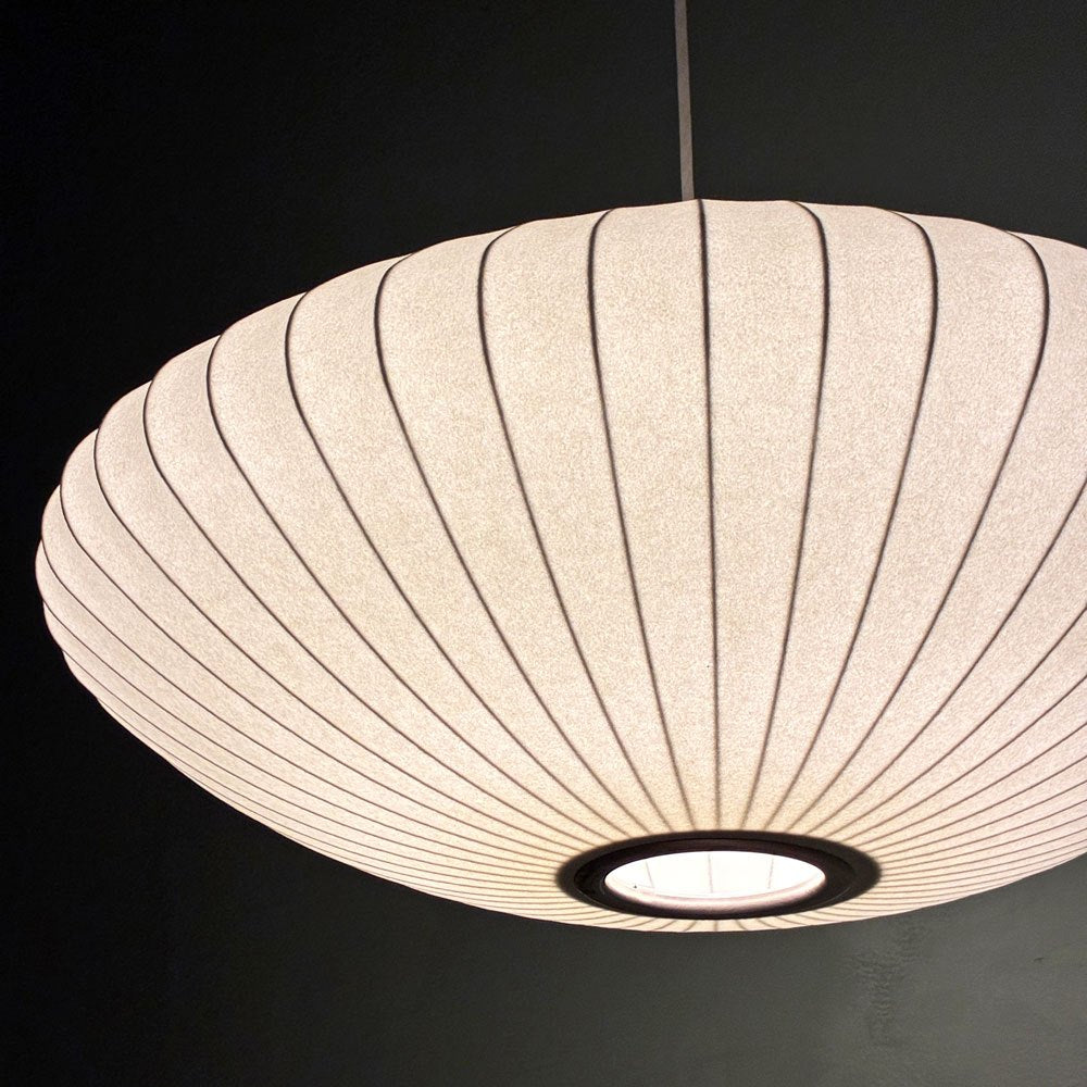 ハーマンミラー Herman Miller バブルランプ NELSON BUBBLE LAMP ソーサーペンダント SAUCER PENDANT M Φ63cm ジョージ・ネルソン 定価￥127,600- ◎