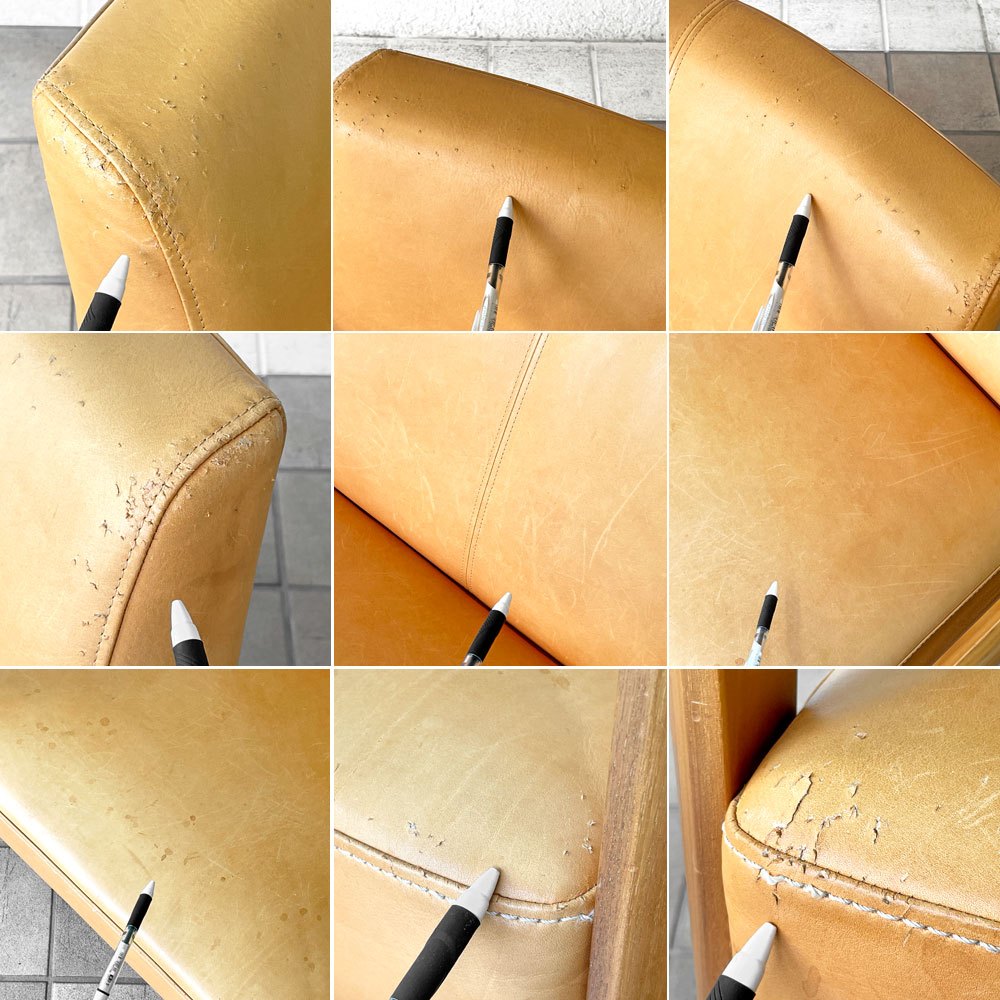 マルイチセーリング MARUICHI SELLIN レヴィータ LEVITA LOUNGE CHAIR ラウンジチェア ウォールナット レザー 本革 参考価格209,000円 ◇