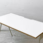ジャーナルスタンダードファニチャー journal standard Furniture コンパスレッグデスク COMPASS LEG DESK ワークデスク W120cm メラミントップ アイボリー ●