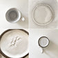 アスティエ・ド・ヴィラット Astier de Villatte フルール Fleurs コーヒーカップ スズラン H7cm ナタリー・レテ フランス 定価￥23,760- ◎