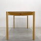 カリモクニュースタンダード Karimoku キャストール ダイニングテーブル CASTOR TABLE 150 国産ナラ材 ピュアオークカラー 定価145,200円 〓
