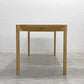 カリモクニュースタンダード Karimoku キャストール ダイニングテーブル CASTOR TABLE 150 国産ナラ材 ピュアオークカラー 定価145,200円 〓