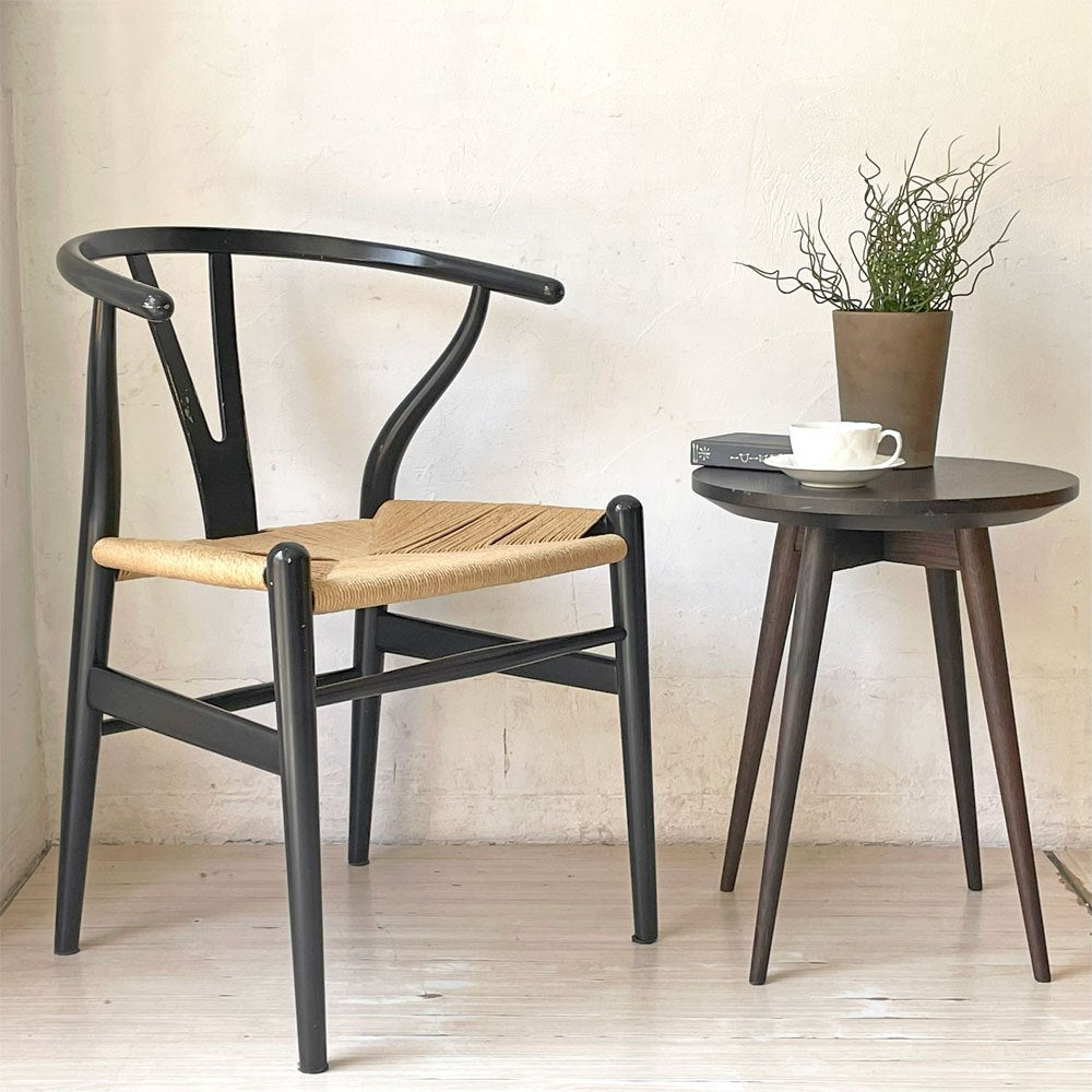 カール ハンセン＆サン Carl Hansen & son CH24 Yチェア ハンス・J・ウェグナー ビーチ材 ブラックラッカー ペーパーコード  参考104,500円 ★