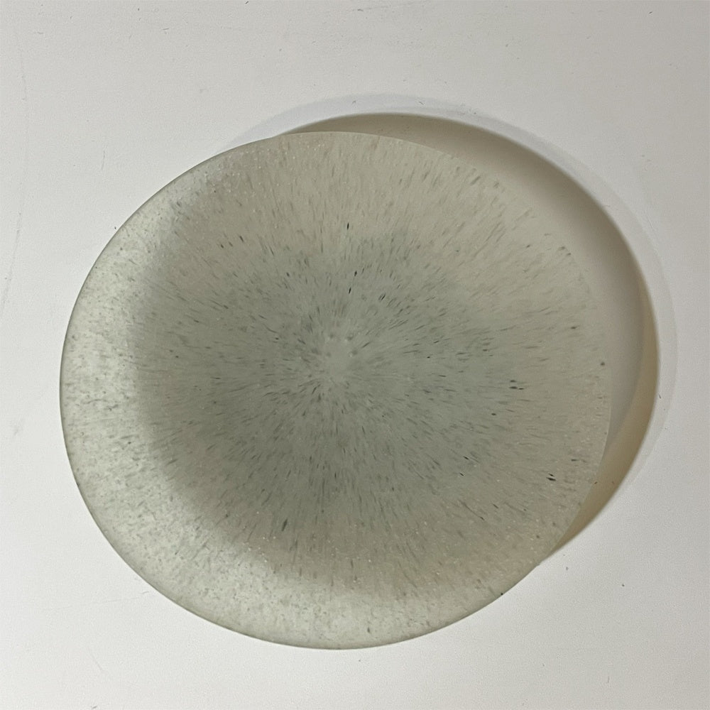 波多野裕子 パート・ド・ヴェール 小皿 10cm 現代作家 ★