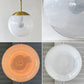 ニューライトポタリー NEW LIGHT POTTERY ソラリス Solaris 200 opal 真鍮 マウスブローガラス ペンダントライト 定価90,200円 ◇
