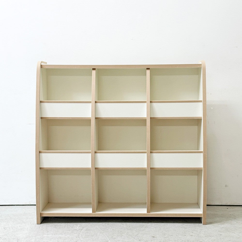 充英アート EVAキッズ おもちゃばこ キッズシェルフ 3列3段 EVA素材 知育家具 収納家具 シンプルデザイン ●