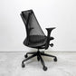 ハーマンミラー Herman Miller セイルチェア SAYL CHAIR デスクチェア オフィスチェア ミドルバック ブラック イヴ・ベアール ●
