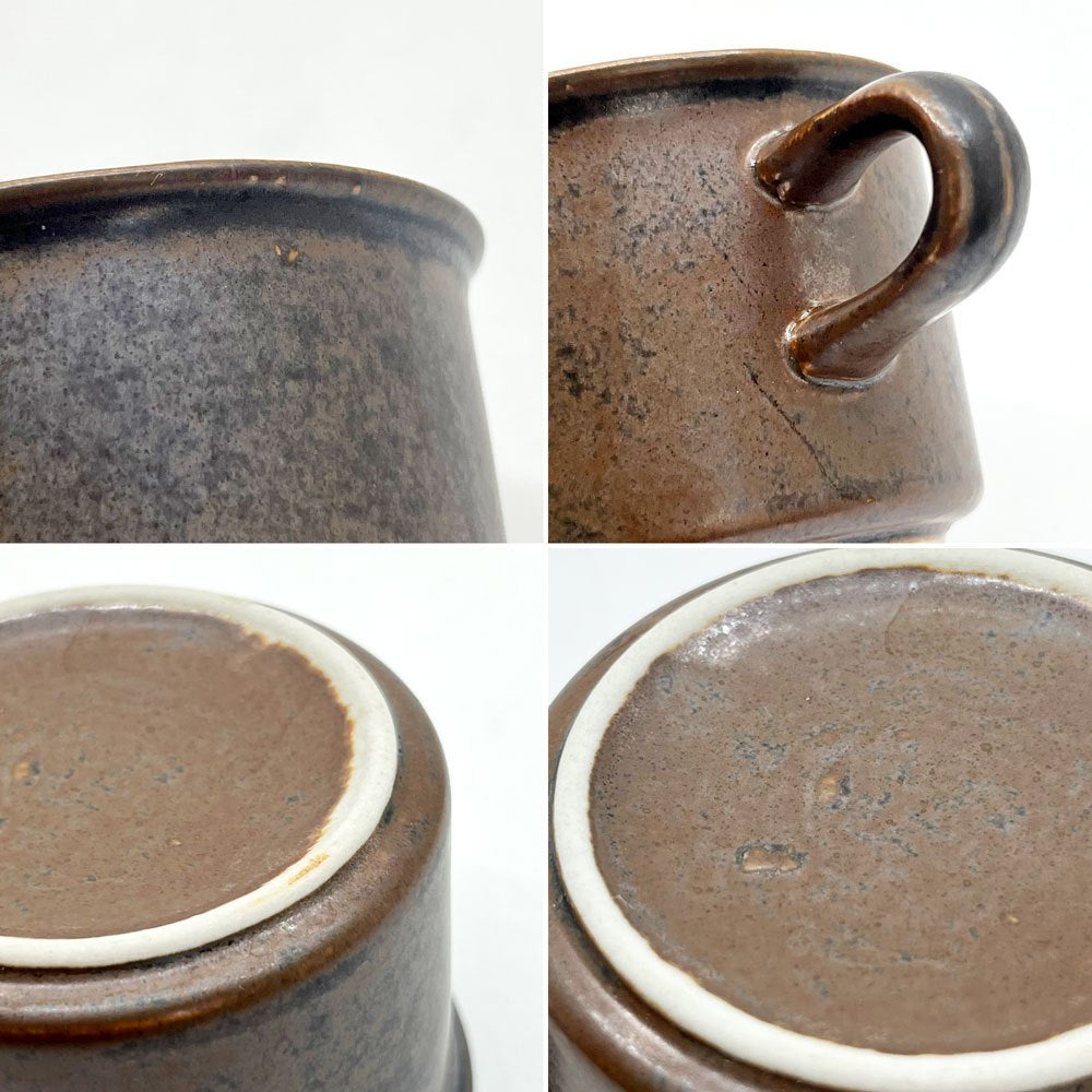 アラビア ARABIA ルスカ RUSKA デミタスカップ＆ソーサー C&S ウラ・プロコッペ Ulla Procope フィンランド 北欧食器 B ●