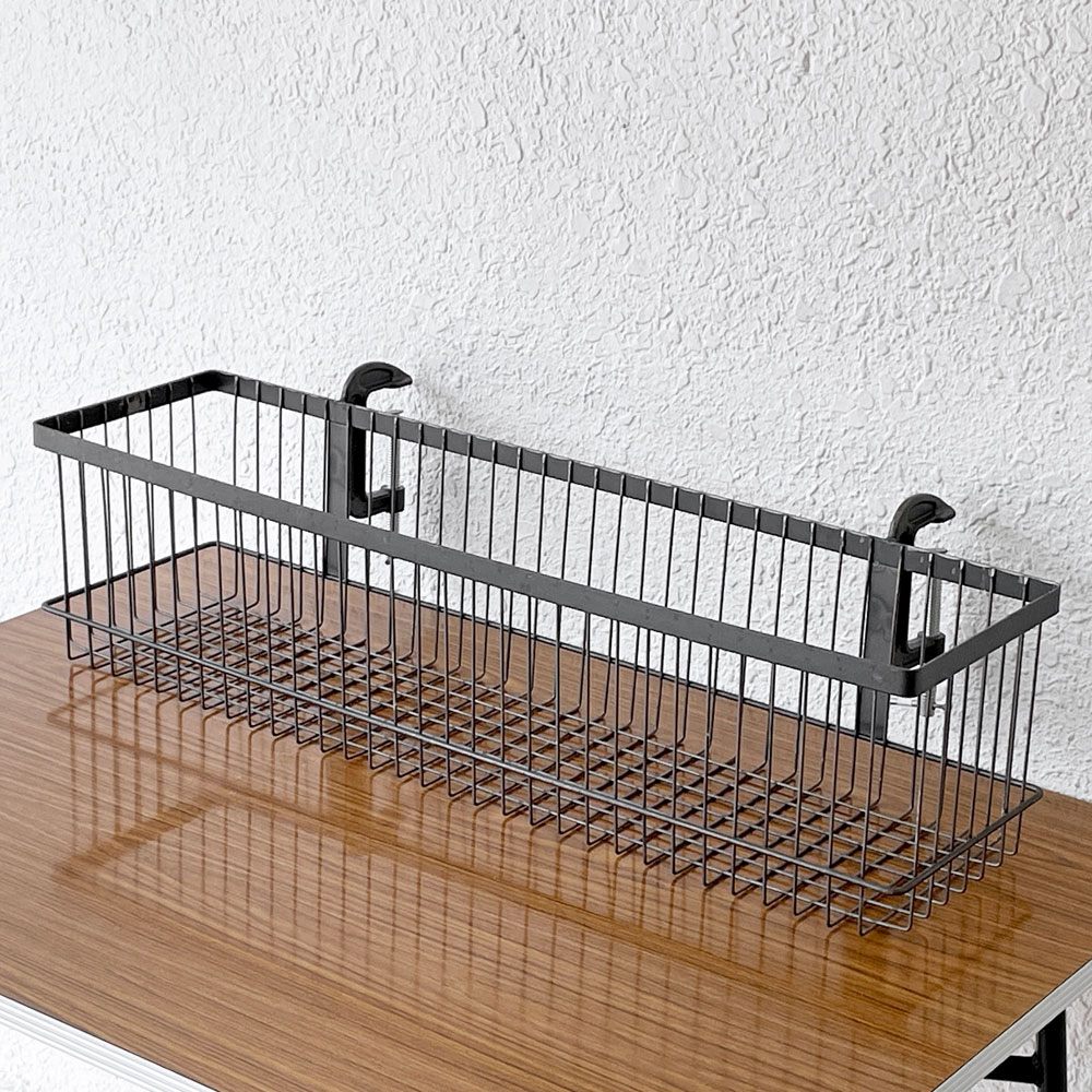 クラッシュゲート CRASH GATE ポットバスケット クランパー POT BASKET CLAMPER 収納バスケット スチール W81cm 関家具 インダストリアルデザイン 定価¥17,600- ◇
