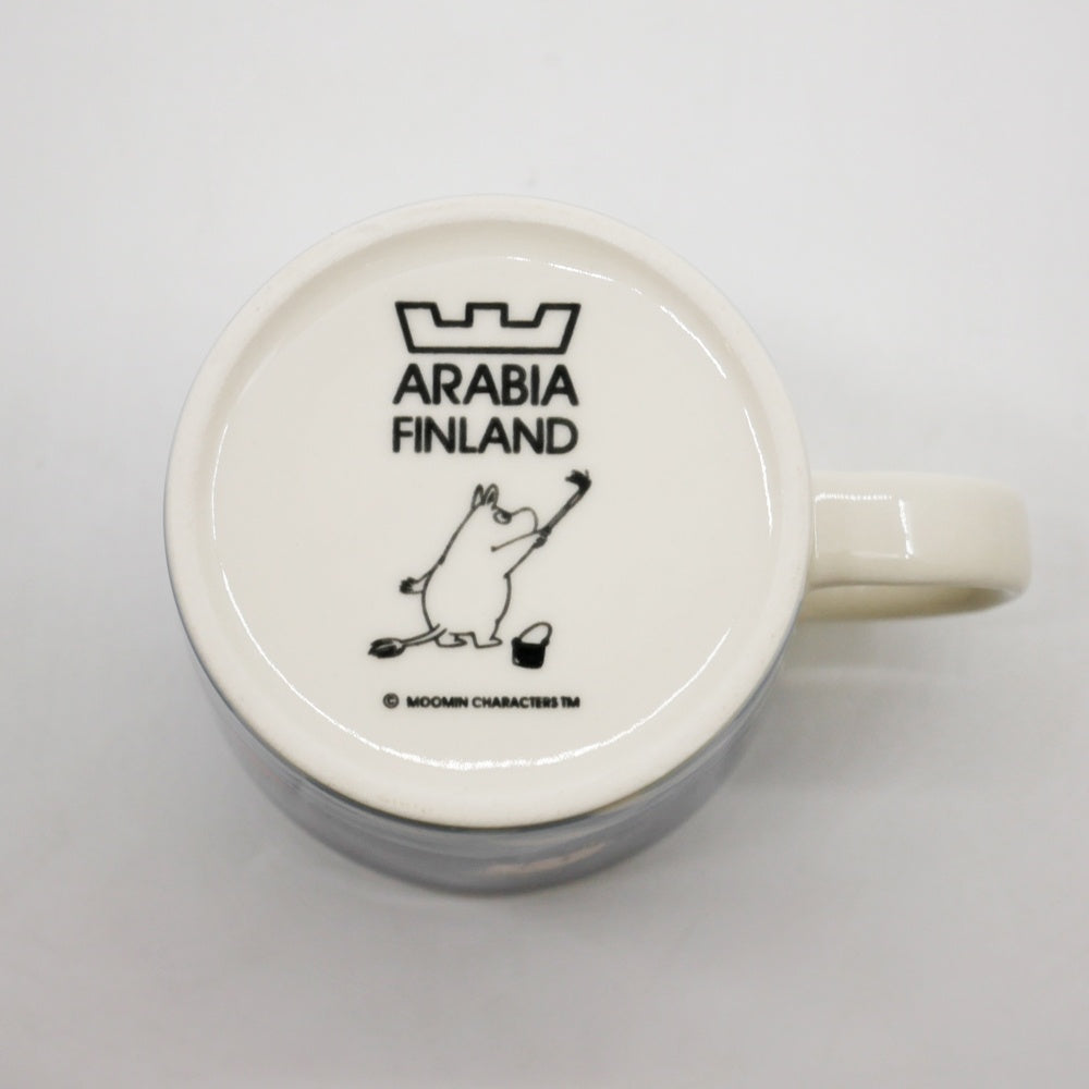 アラビア ARABIA ムーミンマグ MOOMIN ウィンターナイト 2006年 冬限定 フィンランド 北欧食器 箱付き ●