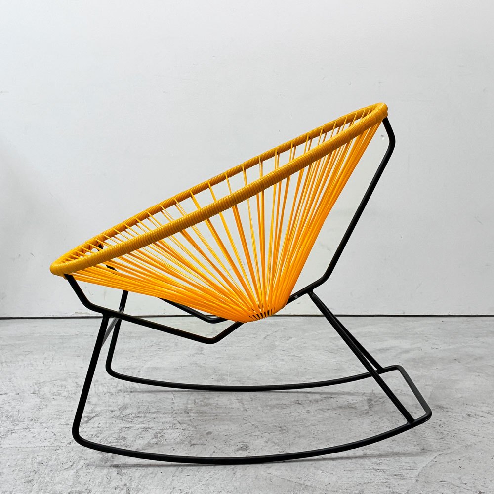 メトロクス METROCS アカプルコ ロッキングチェア Acapulco Rocking Chair マスタード メキシコ ●