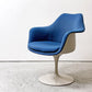ノル Knoll ビンテージ チューリップ アームチェア ダイニング エーロ・サーリネン Eero Saarinen FRP ファブリック張込み スペースエイジ ミッドセンチュリー A ●