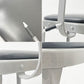 リオン LYON ファクトリー チェア FACTORY CHAIR カウンターチェア グレー バックレスト クッション PVCレザー 座面高69cm パシフィックファニチャーサービス P.F.S取り扱い B ●