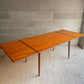 アンドレアス・タック Andreas Tuck エクステンション ダイニングテーブル AT312 伸長式 拡張 チーク材 ハンス・Ｊ・ウェグナー デンマークビンテージ 北欧家具 ♪