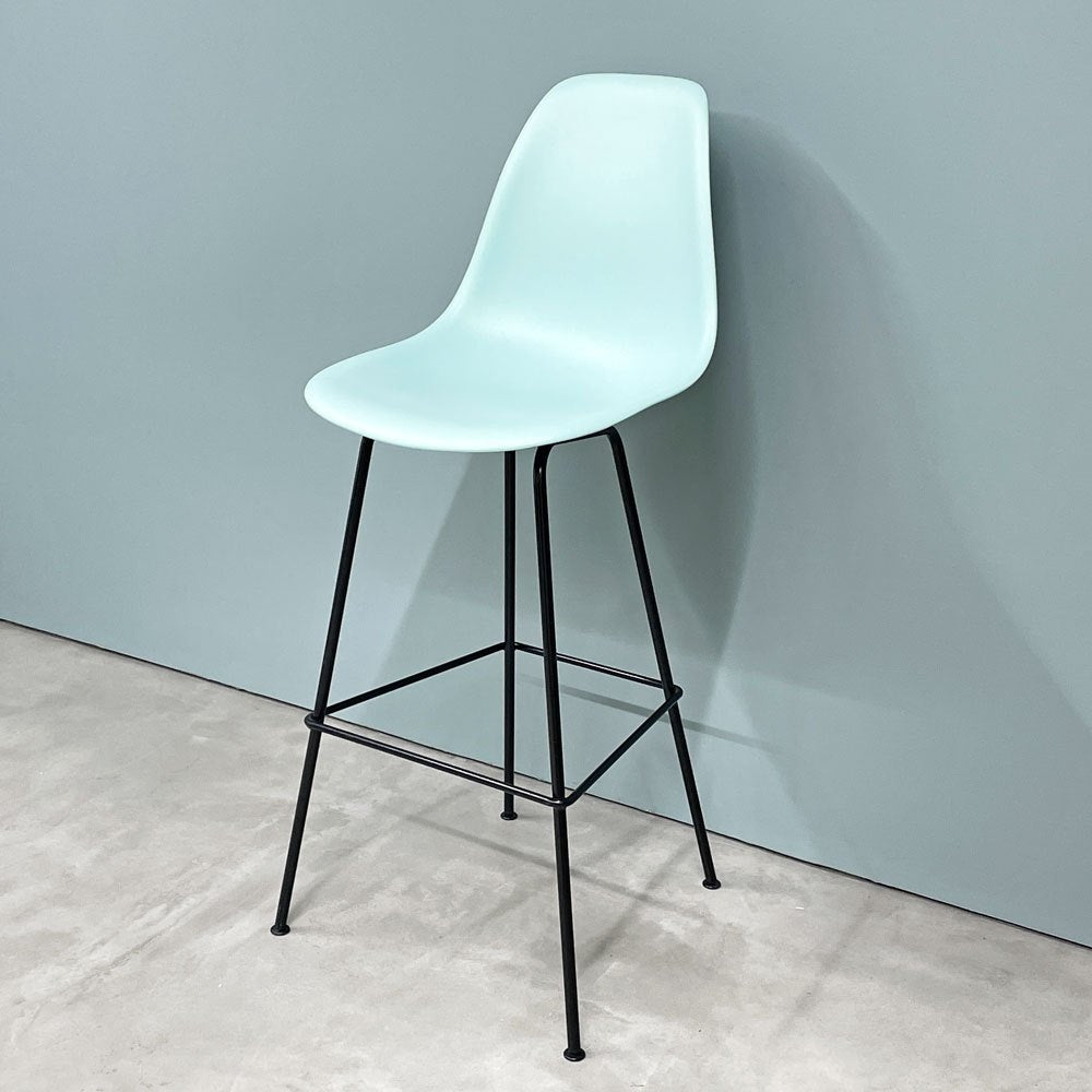ハーマンミラー Herman Miller イームズ シェルスツール バーハイトスツール アクアスカイ H115.5cm ポリプロピレン製 イームズ ミッドセンチュリー ◎