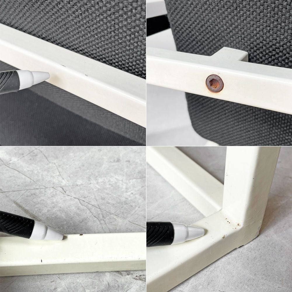 パストー Pastoe FM80 Chair アームチェア Pierre Mazairac & Karel Boonzaadjer オランダビンテージ ポストモダン 張替済み ★
