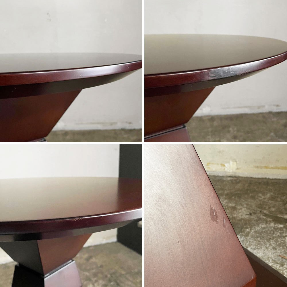 アスプルンド ASPLUND リゾルティール RESORTIR ムーラン ラウンドテーブル MOULIN ROUND TABLE サイドテーブル ダークブラウン ビーチ材 モダンデザイン ■
