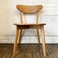 リセノ Re:CENO リバー RIVER Dining Chair ダイニングチェア オーク無垢材 ウレタン塗装 ナチュラルデザイン 定価￥19,900- A ◎