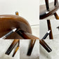 アーコール Ercol スモーカーズチェア Smoker's chair カウホーンチェア No.338 ラウンジチェア ビーチ×エルム材 ブルーラベル 英国 ビンテージ 希少 ●
