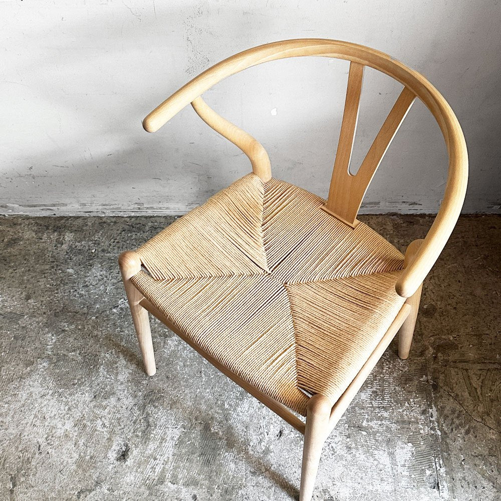 カールハンセン&サン Carl Hansen & Son CH24 Yチェア ビーチ材 ソープフィニッシュ ハンス・J・ウェグナー デンマーク 北欧 名作 ■