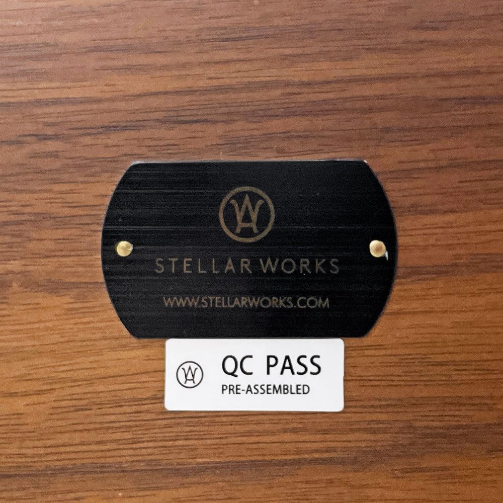 ステラワークス Stellar Works バレット ハイファイ コンソール Valet Hi-Fi Console オープンシェルフ ラダーシェルフ 4段 立て掛け式 W64.5cm 本棚 飾り棚 ●