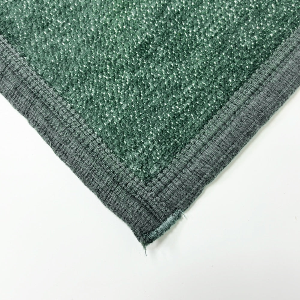 クリッパン KLIPPAN × ミナペルホネン mina perhonen シュニールコットン シングルブランケット horses go to the moon 140×180cm グリーン×ピンク ●