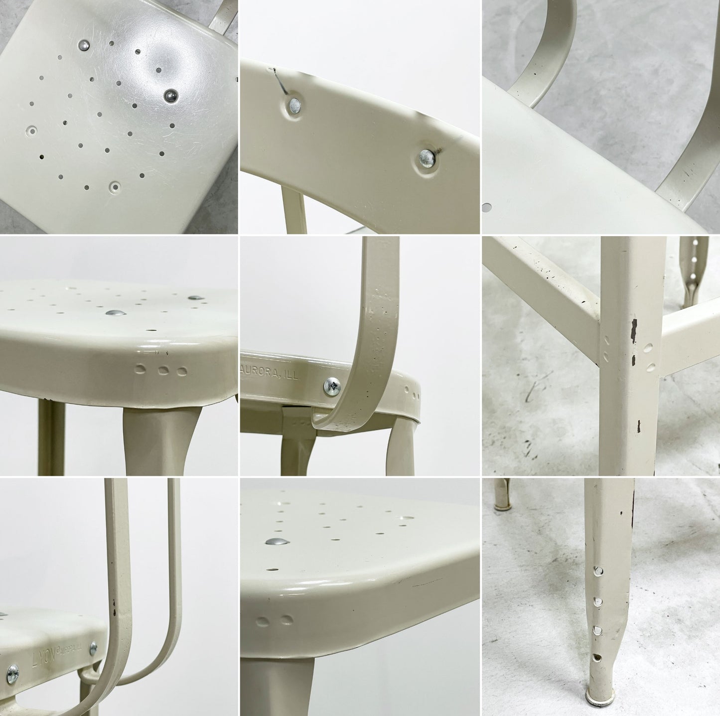 リオン LYON ファクトリー チェア FACTORY CHAIR カウンターチェア バックレスト パシフィックファニチャーサービス P.F.S取り扱い ●
