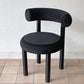 トムディクソン Tom Dixon ファット ダイニングチェア FAT DINING CHAIR クヴァドラ Kvadrat Hallingdal ブラック モダンデザイン ◇