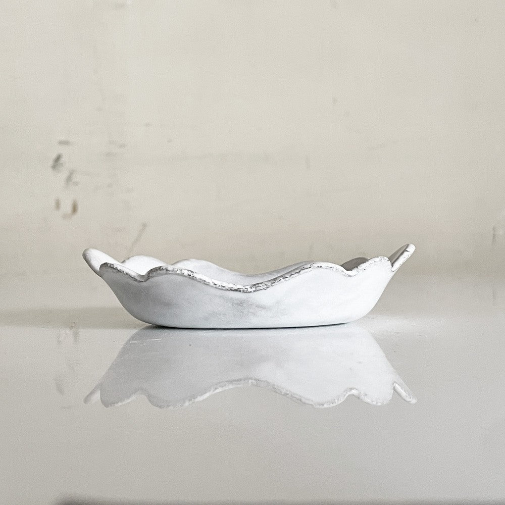 アスティエ・ド・ヴィラット Astier de Villatte コルベール Colbert テン ペタル Ten Petals スモールディッシュ W11cm 陶器 フランス ■