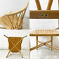 アーコール Ercol クロスバックチェア エックスバック ラティスドチェア エルム材 UKビンテージ Vintage 英国家具 ●