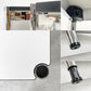 USMモジュラーファニチャー USM Haller USMハラーテーブル ワーキングデスク ダイニングテーブル W125×D75×H74cm パールグレーラミネート(ホワイト) 高さ調整機能付 ●