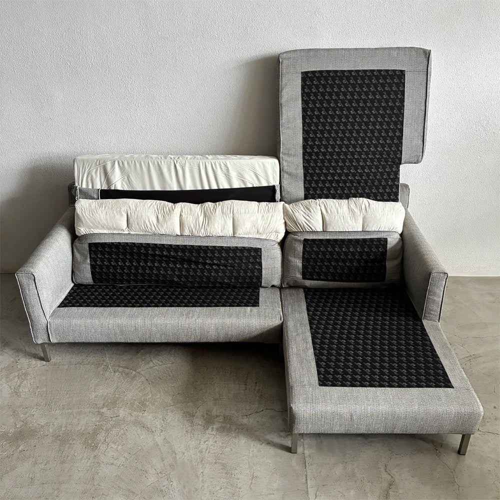 アイラーセン eilersen ストリームライン STREAMLINE カウチソファ シェーズロング ＋ 2P W2100 グレー系生地 COTTON-30 参考価格合計 約57.5万円の品 デンマーク アクタス ACTUS 取扱い 北欧家具 〓