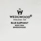 ウェッジウッド WEDGWOOD ブルーエレファント BLUE ELEPHANT ジャパニーズティーポット 英国食器 廃番 ●